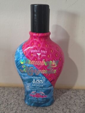 Double Shot Strawberry Margarita Bronzer Lotion - Pink & Blue